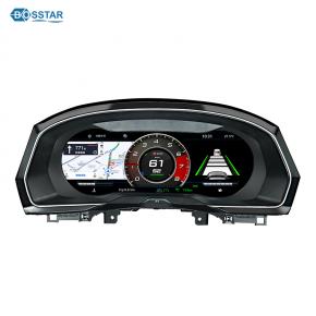 12.3 inch Linux System Car Dashboard Panel Instrument For VW Passat Car Speedometer