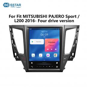 Vertical Screen Radio 12.1inch For Fit MITSUBISHI PAJERO Sport / L200 2016- Four drive version