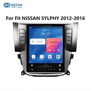 Vertical Screen Radio 10.4inch For Fit NISSAN SYLPHY 2012-2016