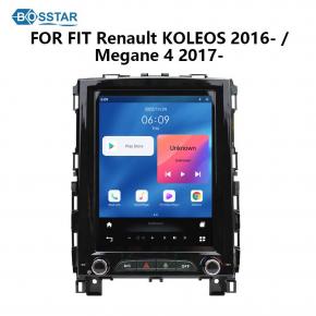 Vertical Screen Radio 10.4inch FOR FIT Renault KOLEOS 2016- / Megane4 2017-